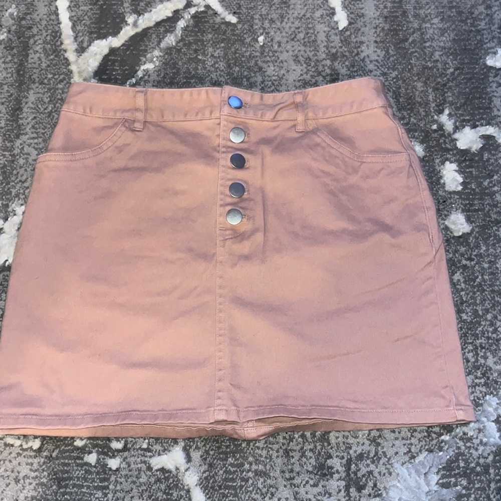 Light pink skirt